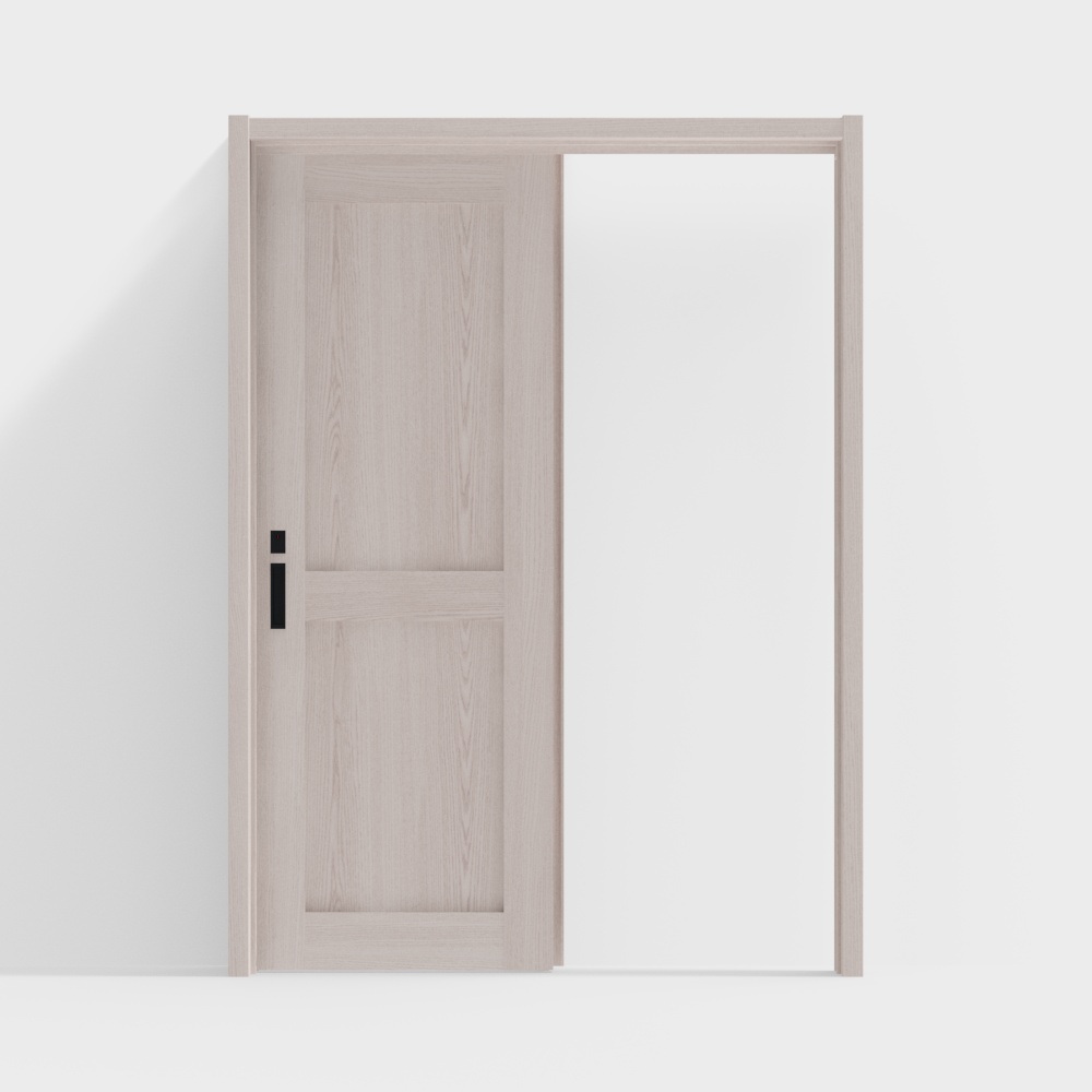 Porte in Legno LIXIL - Porte Interne - Porte Scorrevoli Singole LAH - DT Frassino Rosa Chiaro