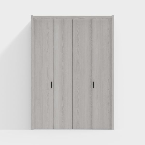 Modern Sliding Door Wardrobe 3D model