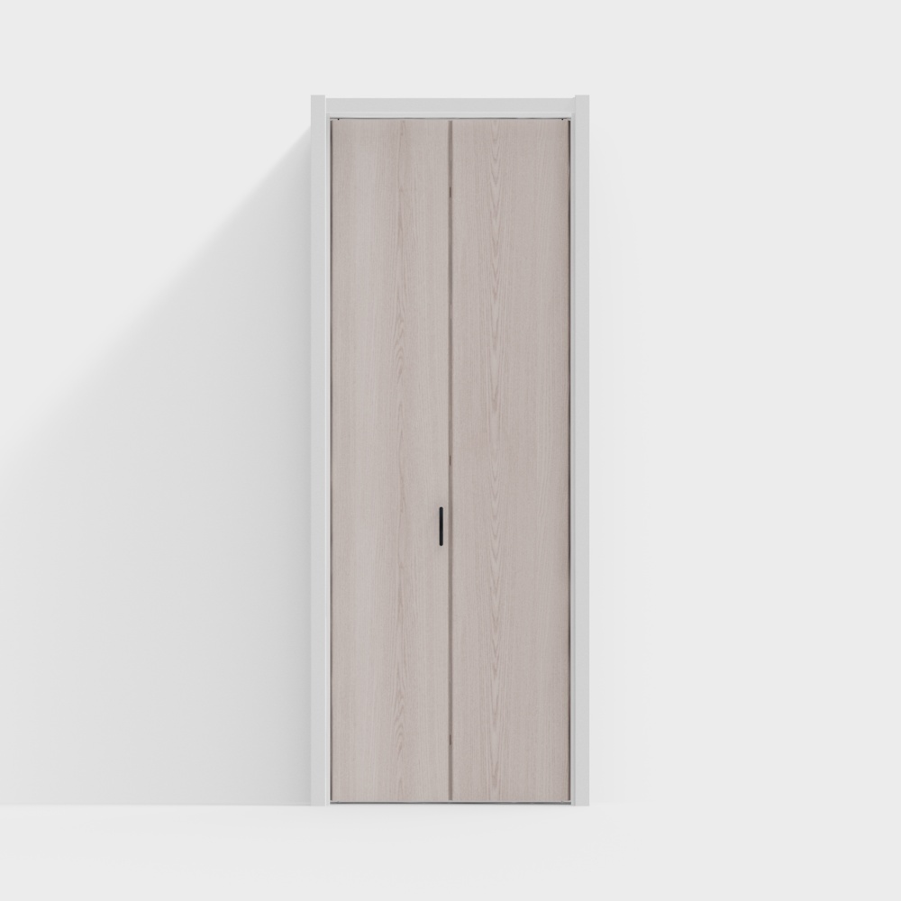 LIXILクローゼット折戸 - ピンク - ２枚折戸