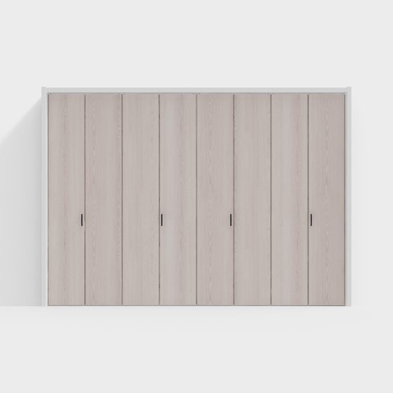 Деревянные двери LIXIL - Внутренние двери - LAA двери для шкафов - DT Светло-розовый ясень - 4 складки