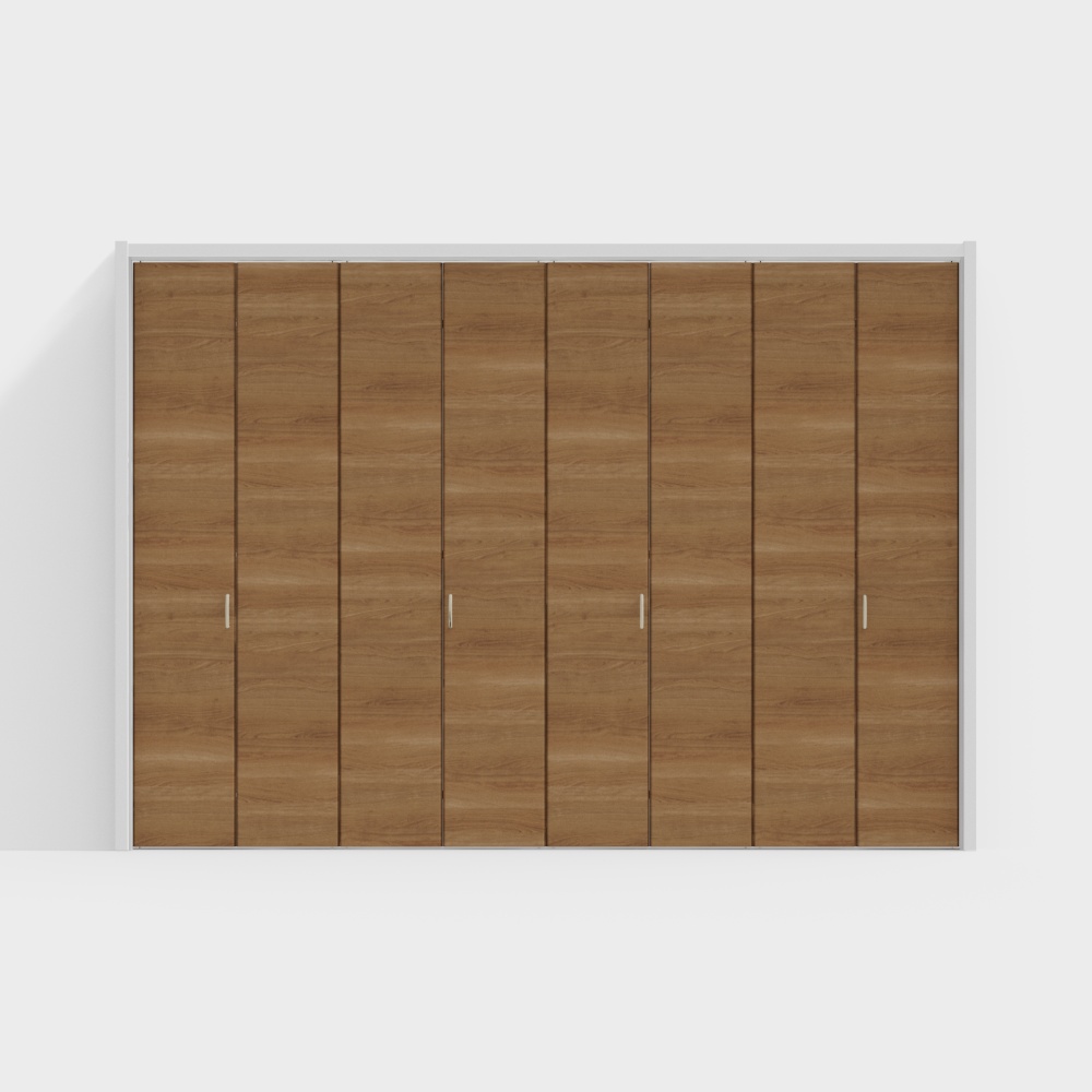 modern wooden folding door