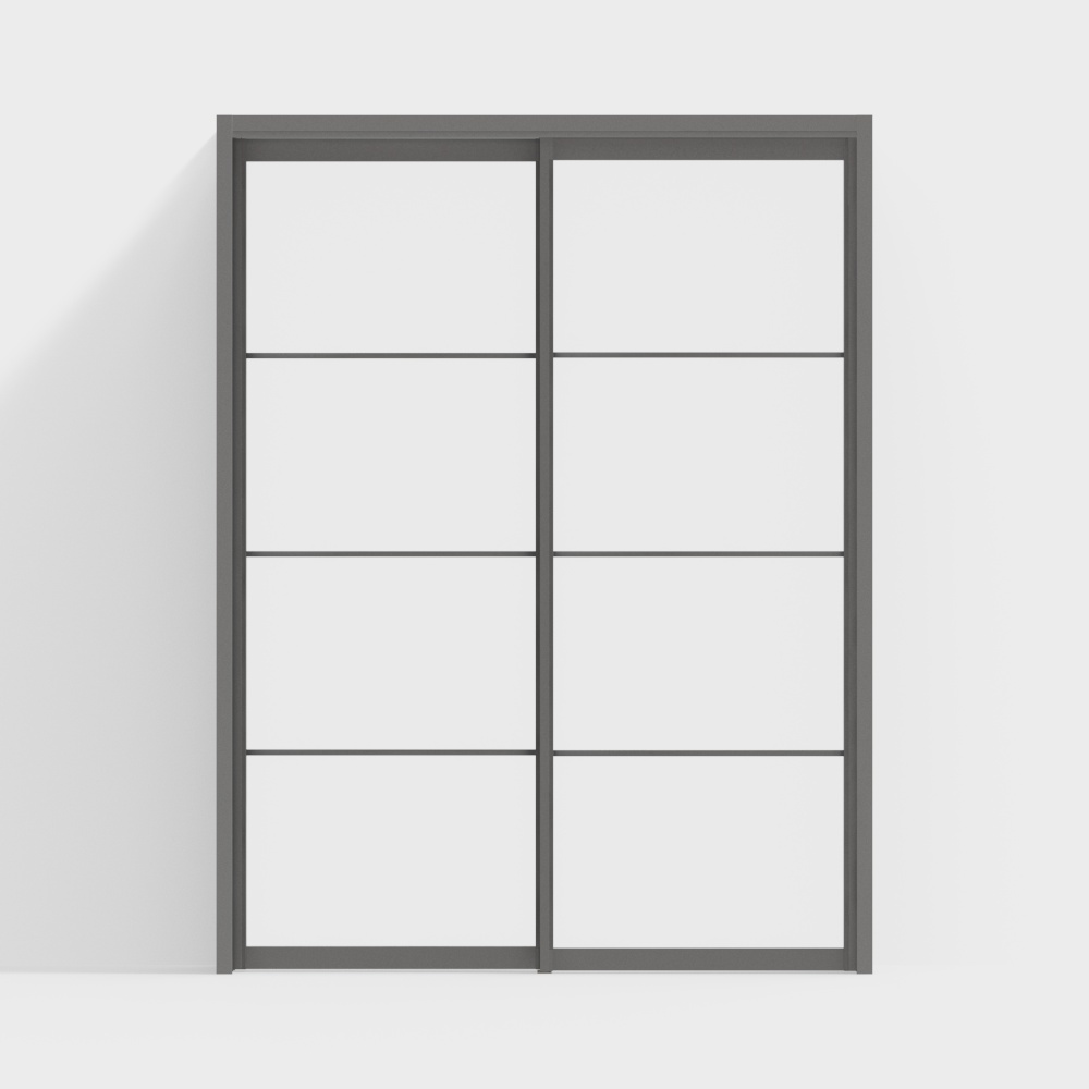 그레이(미디엄그레이 도어프레임 컬러)슬라이딩도어