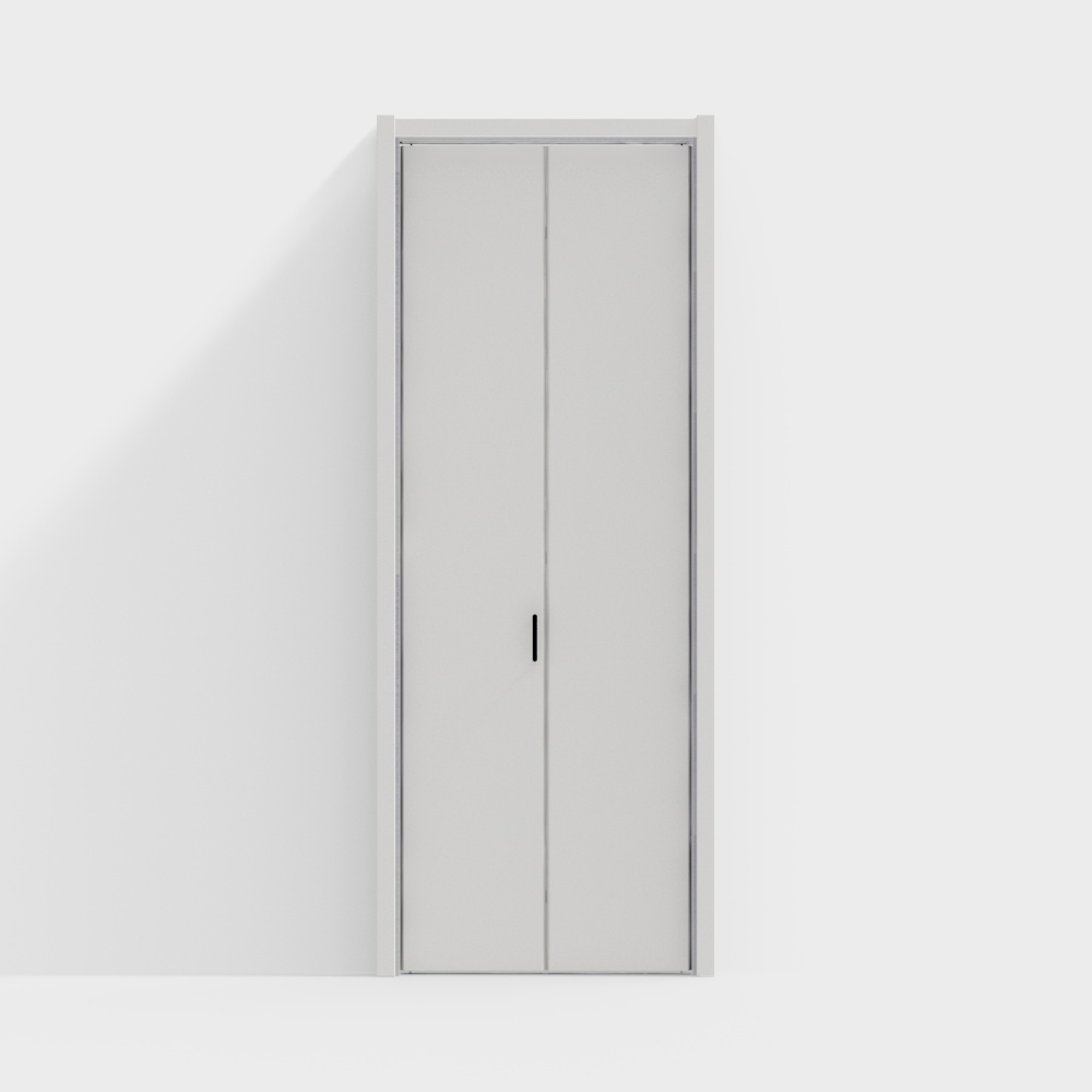 LIXIL 木製ドア - 室内ドア - LAA クローゼットドア - YY ペイント ホワイト - 1 つ折り