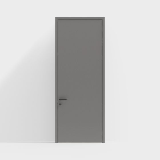 Modern Minimalist 3D Door Model