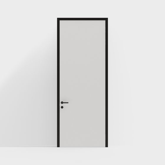 Stylish Minimalist Door 3D model