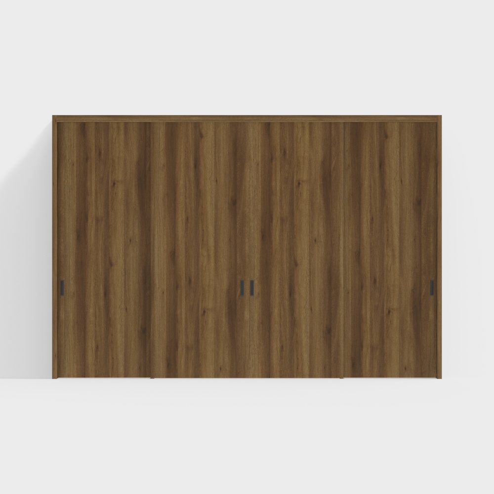 LIXIL wooden door - indoor door - DAA partition four pull door - GB oak color