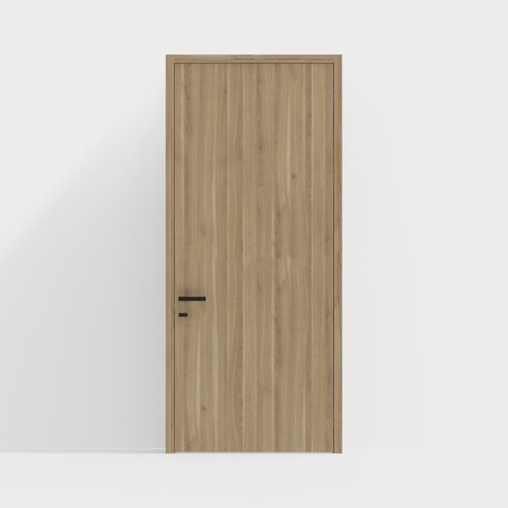 Minimalist Door 3D model for Modern Interiors