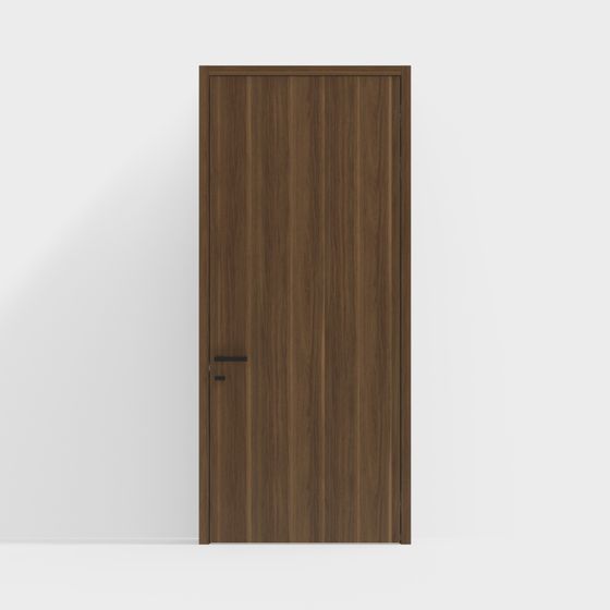 Minimalist Door 3D model for Modern Interiors
