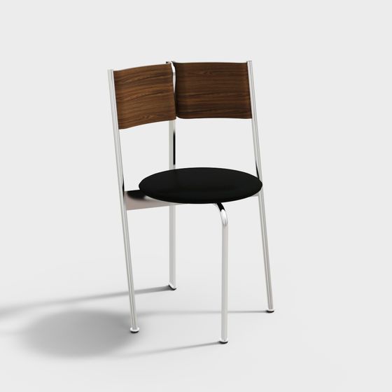 Urban Elegance Chair 3D model for Modern Interiors