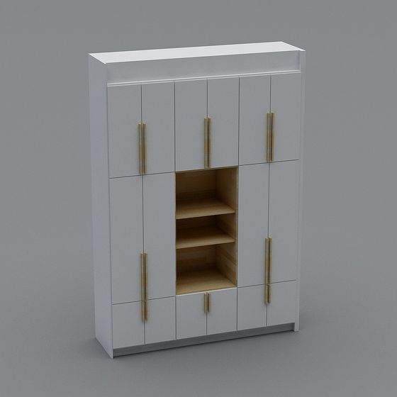 Urban Storage Cabinet 3D model