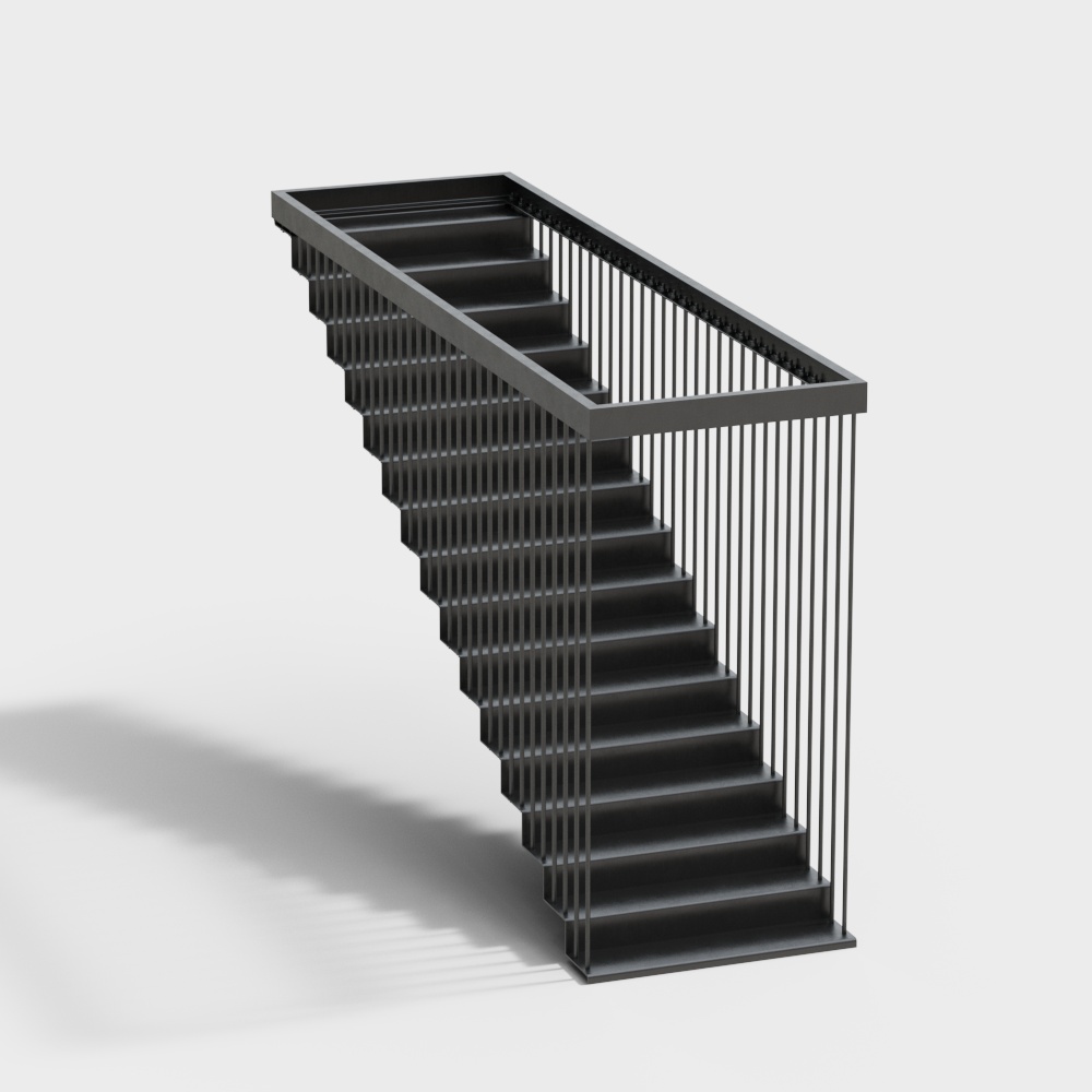 Urban Staircase 3D model