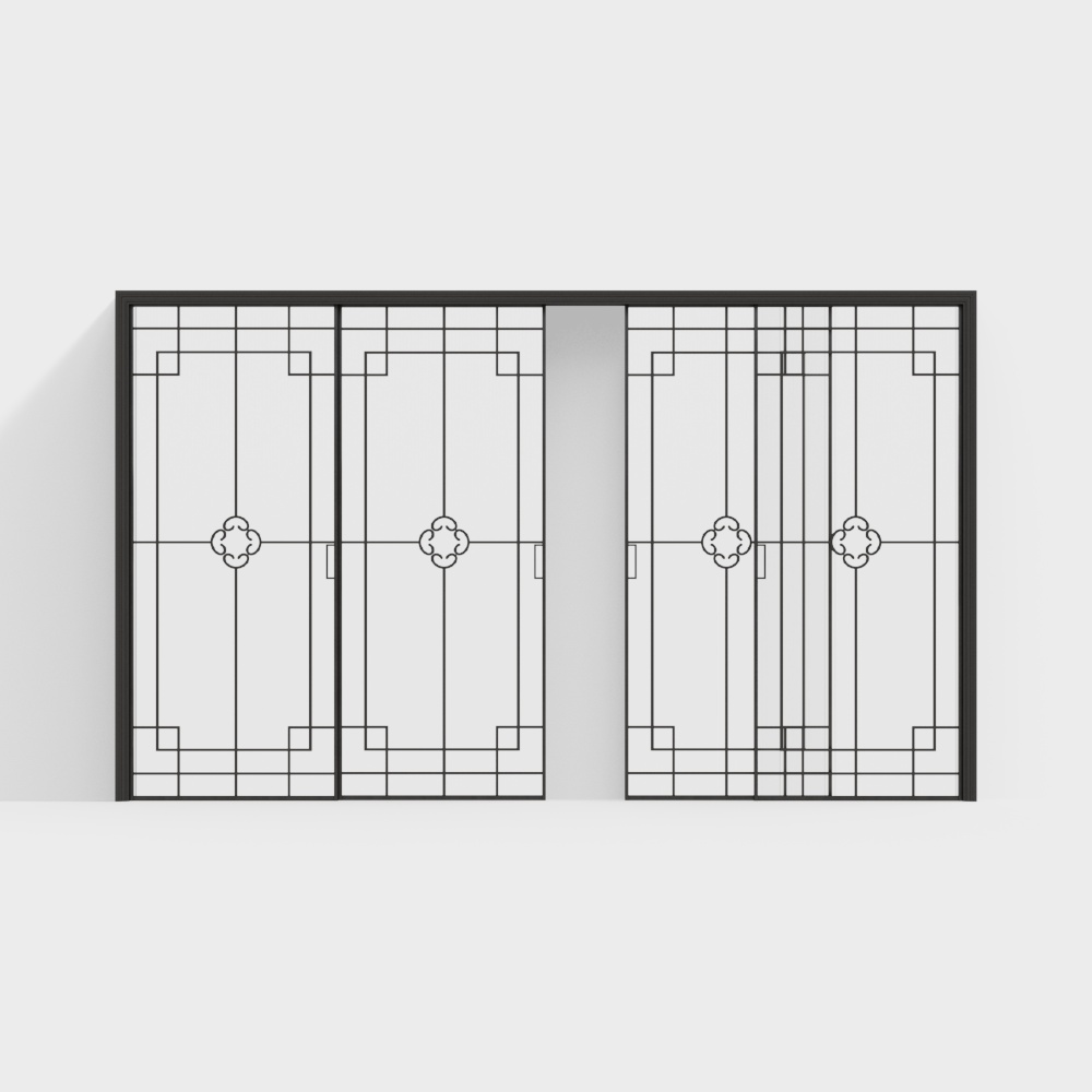 New style glass sliding sliding door