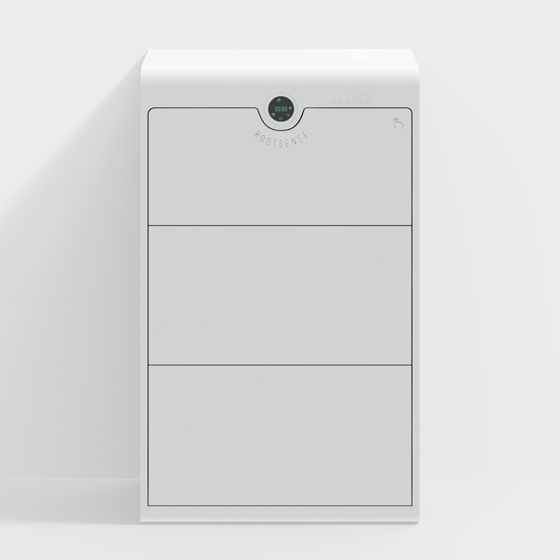 RootSense Shoe Cabinet 3D model