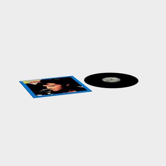 Elvis Presley Blue Suede Shoes Album Cover 3D model