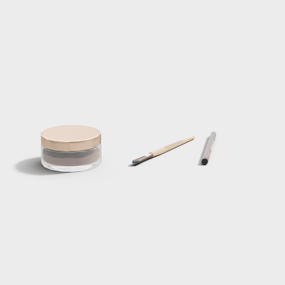 Makeup Tool Set 3D Model for Creative Projects