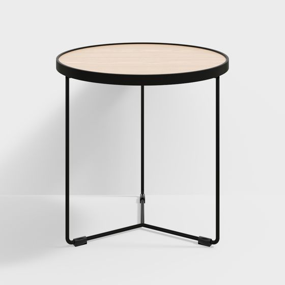 Minimalist Side Table 3D model