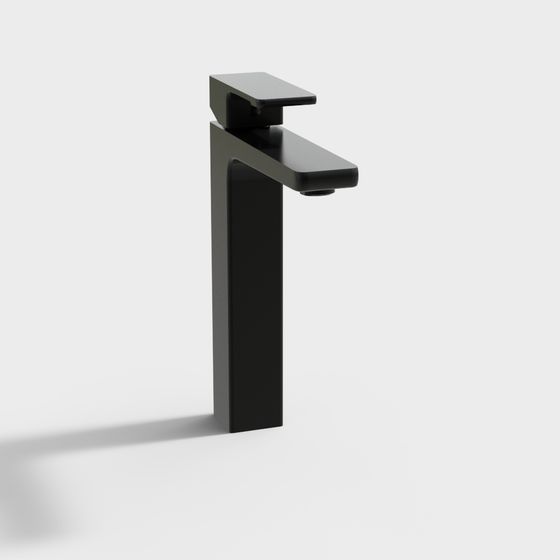 Sleek Urban Faucet 3D model for Contemporary Spaces