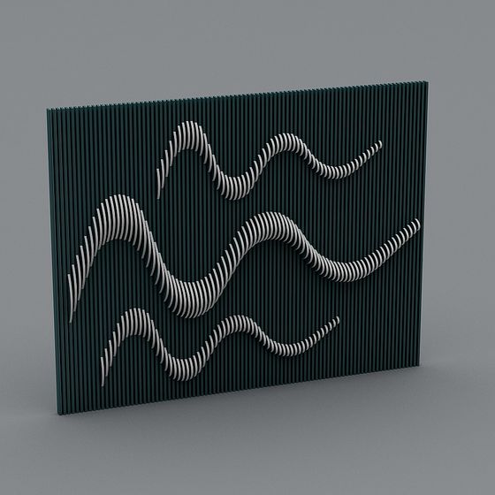 Wave Dance 3D model