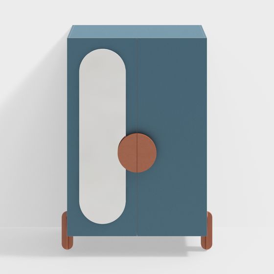 Urban Storage Cabinet 3D model
