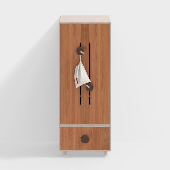 Urban Alley Storage Cabinet 3D model