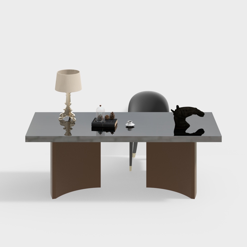 Современная комбинация стола и стула