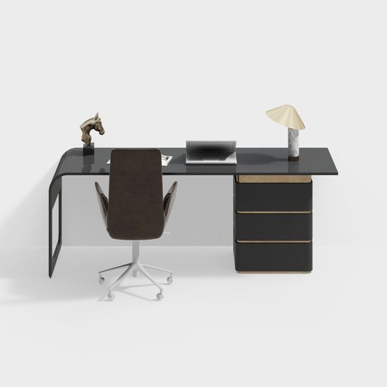 Urban Office Desk 3D model