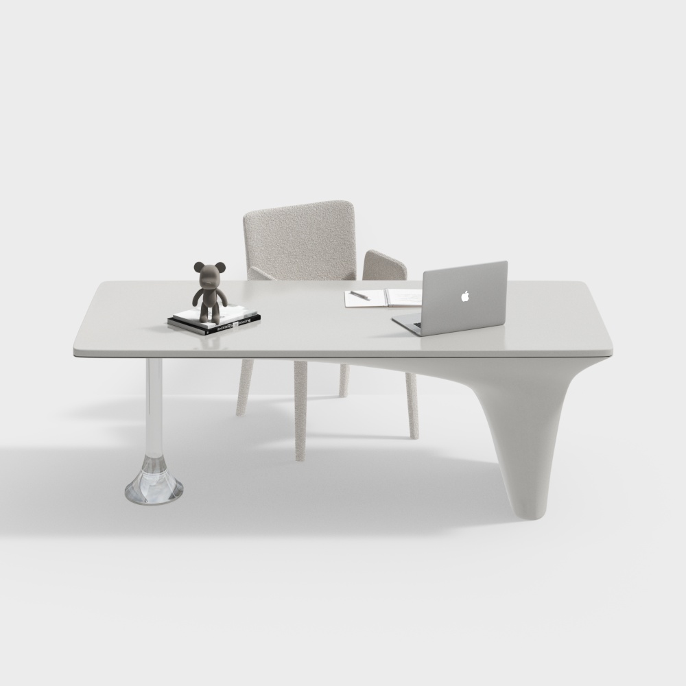 Modern desk and chair combination