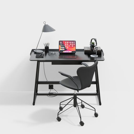 Urban Workspace 3D model for Modern Offices