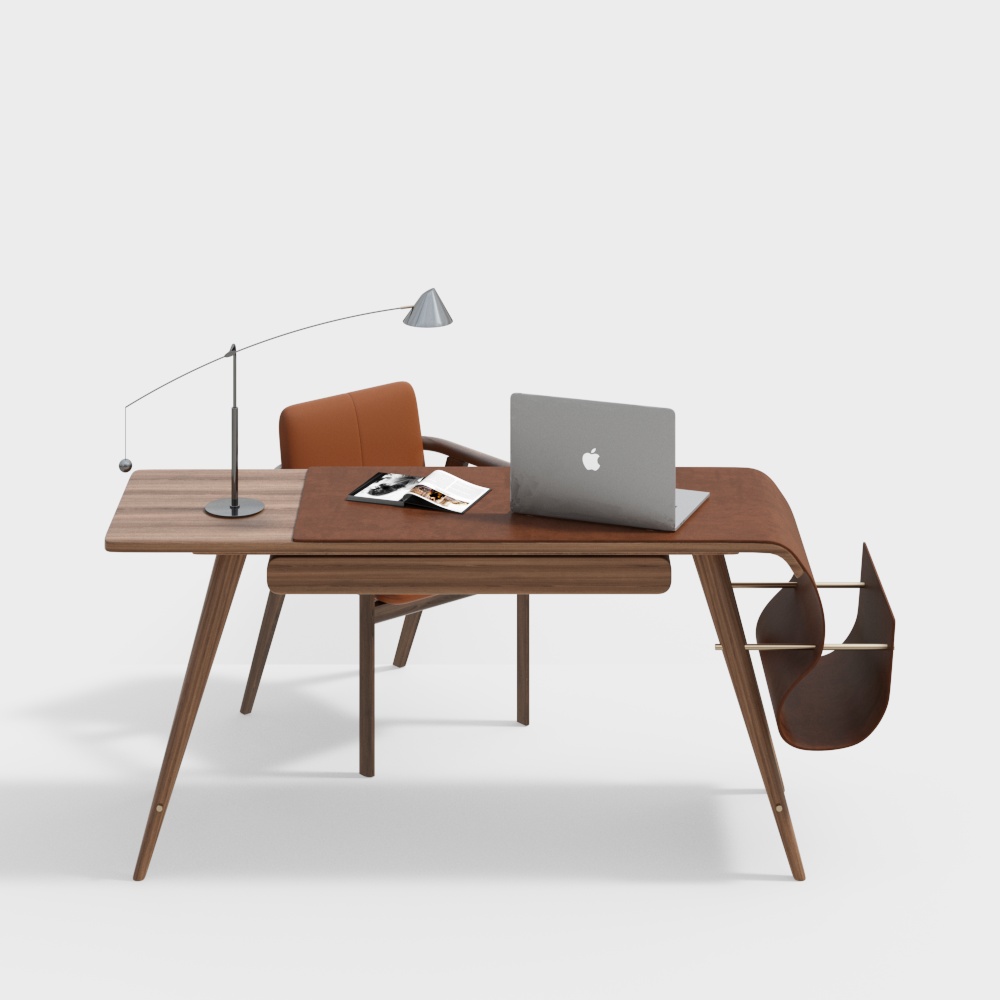 Nordic desk and chair combination