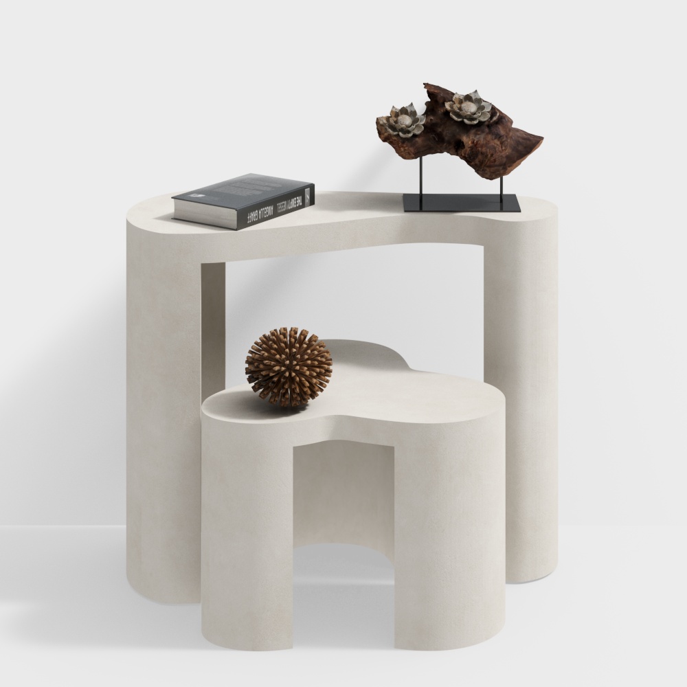 Combinazione Moderna di Scrivania e Sedia