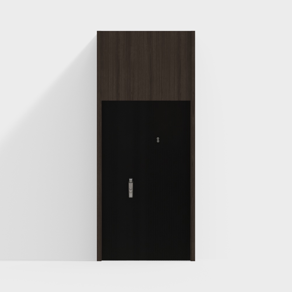 Modern guest restaurant 3d model ID-11816027 entrance door