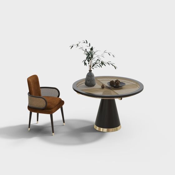 Urban Living Room Corner 3D model