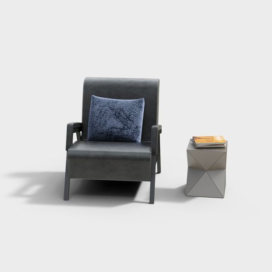 Urban Lounge Chair 3D Model