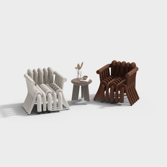 Curves of Beauty Low-Poly 3D model