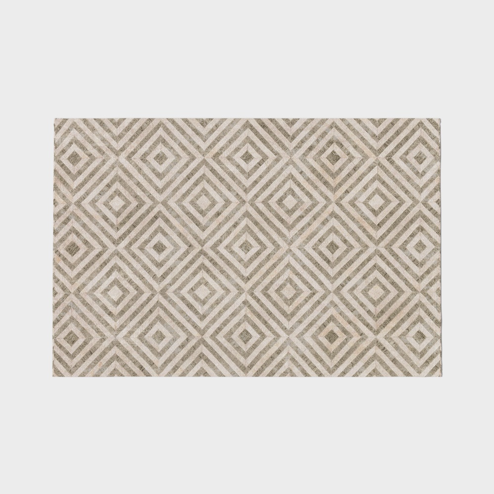 Diamond Geometric Carpet 3D Model – Low-Poly Textured Carpet