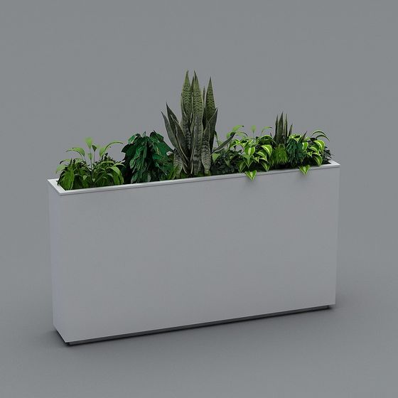 Urban Oasis Planter 3D model