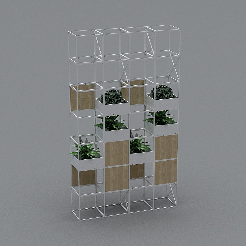 Urban Oasis Partition 3D model