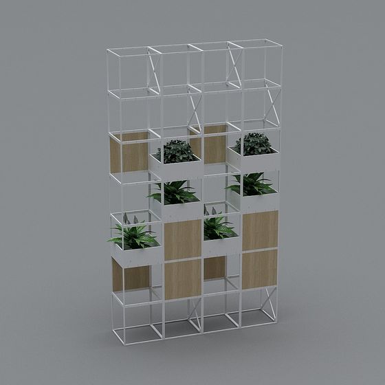 Urban Oasis Partition 3D model