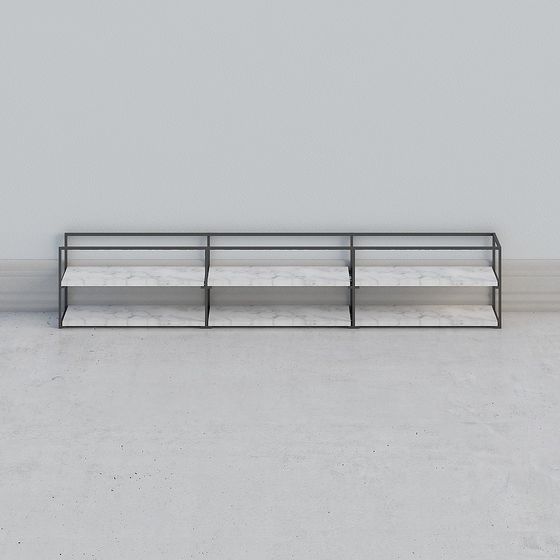 Urban Shelf 3D model for Stylish Interiors