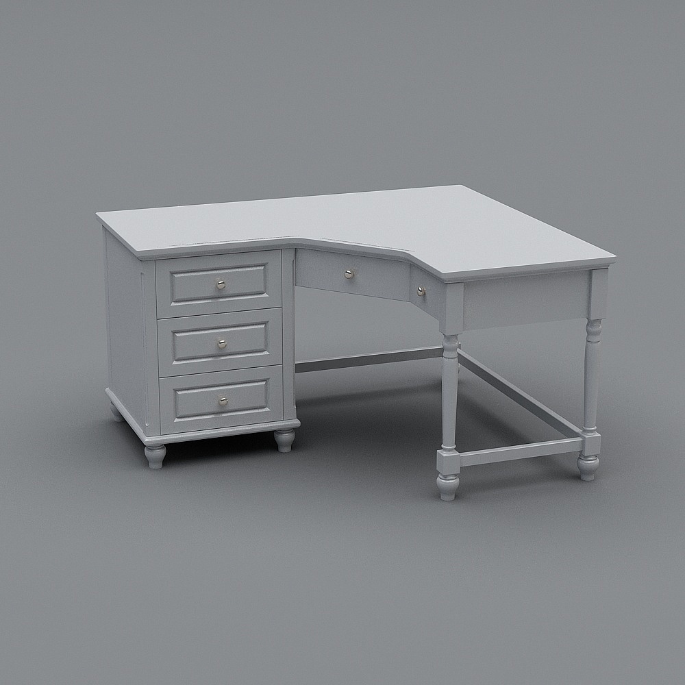 Pineburg Kingdom SP-GT037 corner computer stand Children's furniture