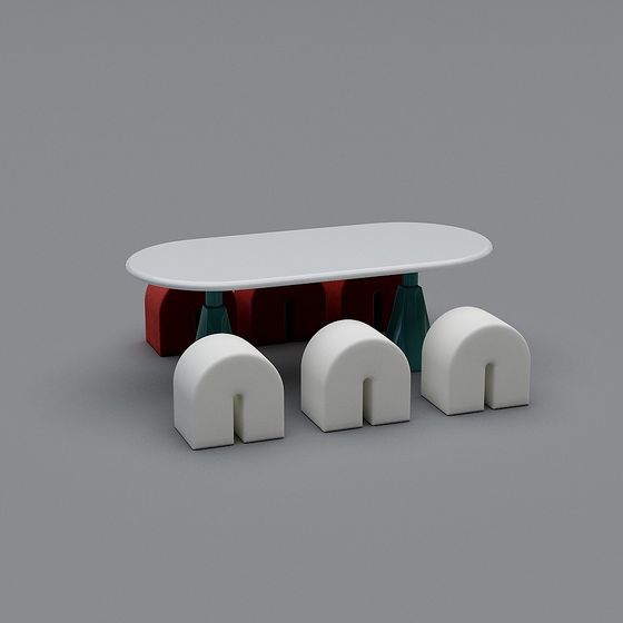 Futuristic Coffee Table 3D model