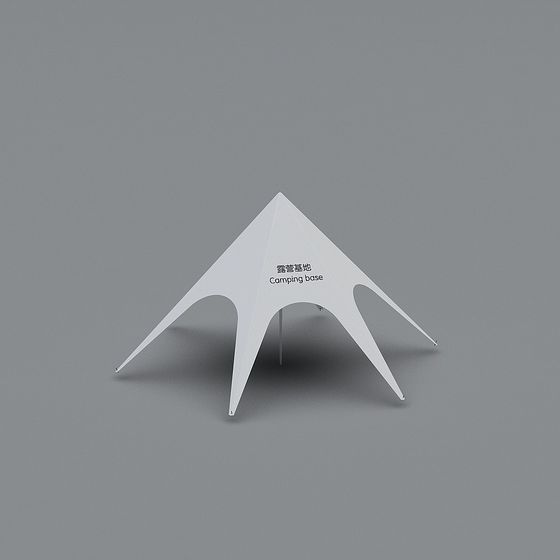 Camping Base 3D model
