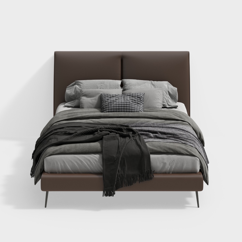 Como Namcloth bed KJS21CGS111-1.5 Light coffee FW-05