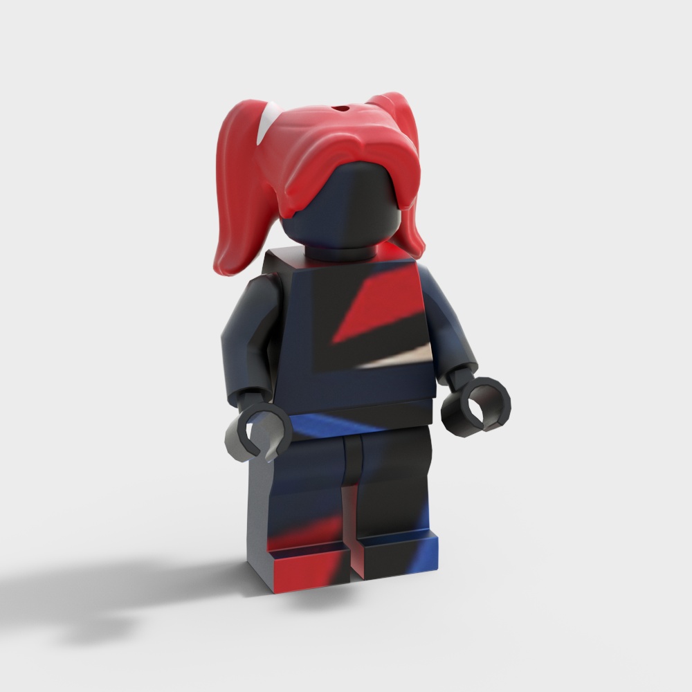 Minifig Character 3D model