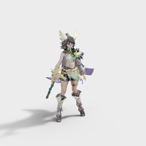 Forest Guardian 3D model