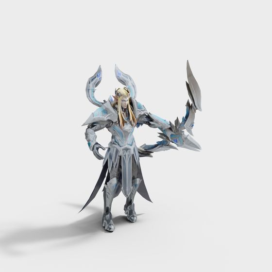 Fantasy Guardian 3D Character Model