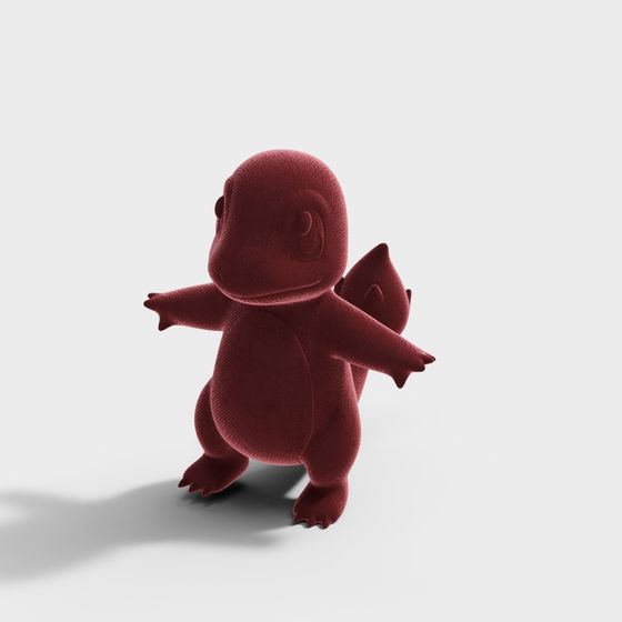 Cute Pterosaur Baby 3D model