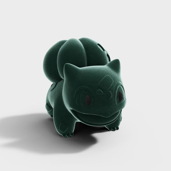 Vibrant Bulbasaur 3D Model for Creative Projects