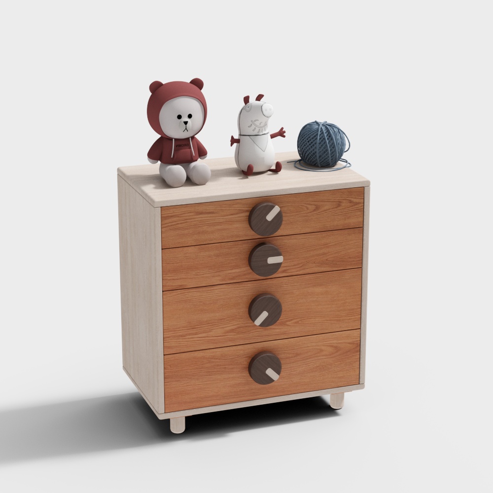 Modern kids wardrobe sideboard