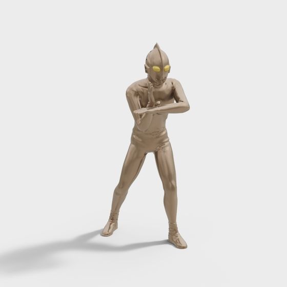 Ultraman 3D model - Sci-Fi Character Design